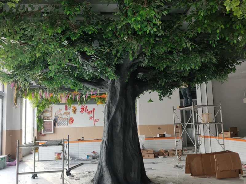室内河北仿真树制作