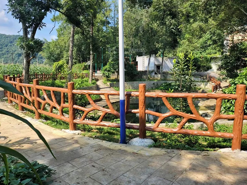 河道防护水泥栏杆